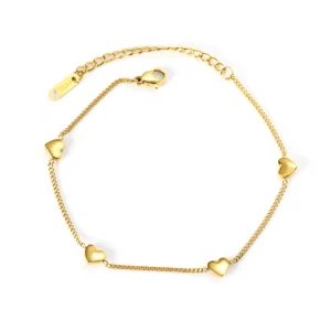 4 Heart Bracelet