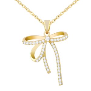 Bow Pendant Necklace