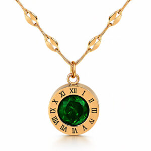 Green Pendant Necklace