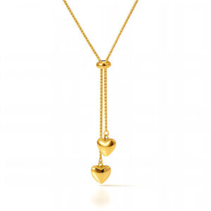 Double Heart Necklace