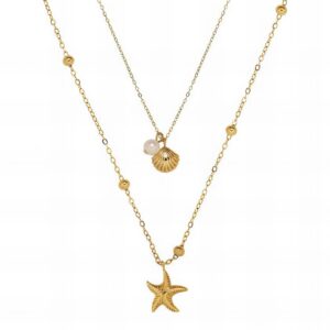 Double Layer Beach Necklace