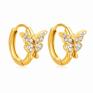 Butterfly Shaped Stud Earrings