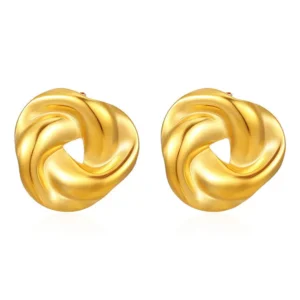Fashion Trend Twisted Irregular Earrings