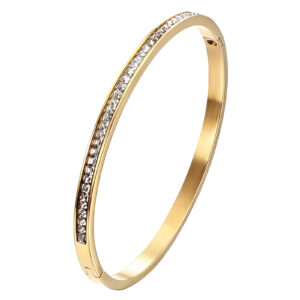Stone Bangle Bracelet