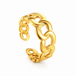 Multiple Circle Linked Ring - Adjustable