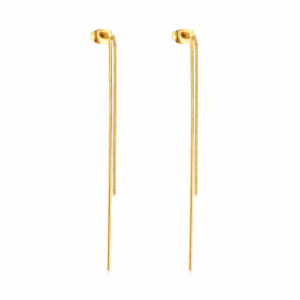 Simple Long Tassel Earrings