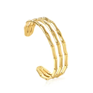 Wide open bracelet